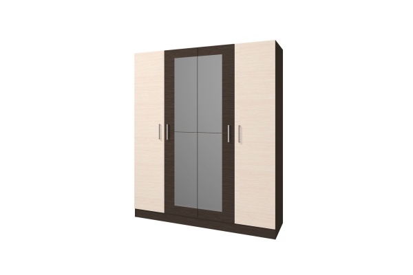 Шкаф Лейла (Ш-1600 х В-1900 х Г-466 мм)/Разные Цвета