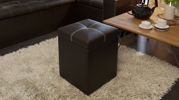 Пуф Остин c Ящиком для Хранения Разные Цвета/Ш-370 × Г-370 × В-485 мм