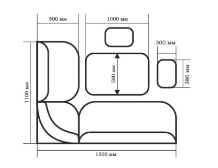 Кухонный Уголок Орхидея/Разные Цвета (Диван + Стол + Табуреты)