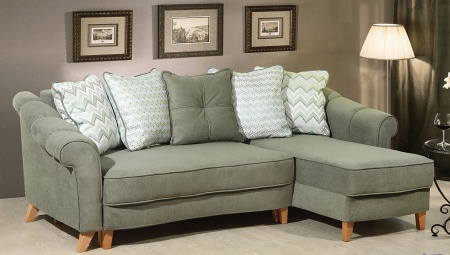 Угловой Ортопедический Диван Николь/Разные Цвета Ш-2430 х Г-1650 х В-930 мм