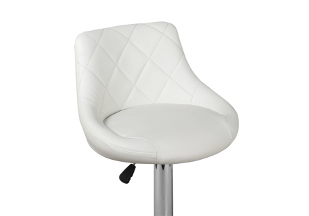 Стул барный Комфорт белый